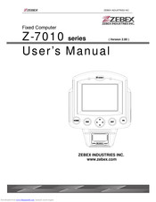 Zebex Z-7010 Series User Manual