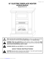 Vendor BYCH-18 Owner's Manual