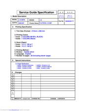 LG Flatron L1510BF Service Manual