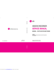 LG RH7823W Service Manual