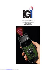 iGi i-Got-Control User Manual
