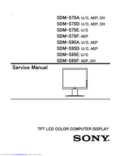 Sony SDM-S75C Service Manual