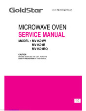 Goldstar MV1501W Service Manual