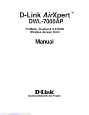 D-Link AirXpertDWL-7000AP Manual