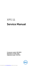 Dell XPS 9P33 Service Manual