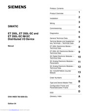 Siemens Metro 21 M216KA Operator's Manual