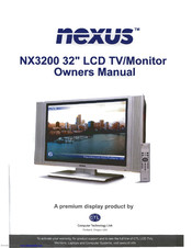 Nexus NX3200 Owner's Manual