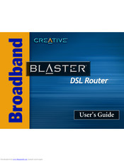 Creative Broadband Blaster 8015U User Manual