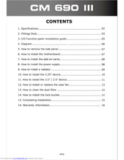 Cooler Master CM 690 III User Manual