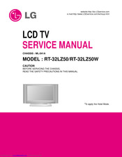 LG RT-32LZ50 Service Manual