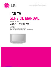 LG RT-17LZ50 Service Manual