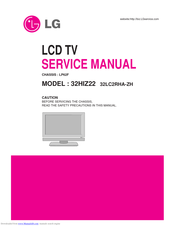 LG 32LC2RHA-ZH Service Manual