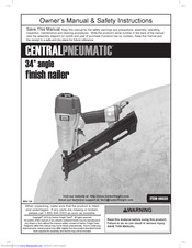 CentralPneumatic 68020 Owner's Manual