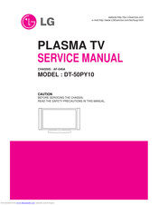 LG DT-50PY10 Service Manual