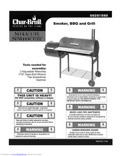 Char-Broil Silver Smoker 06201560 User Manual