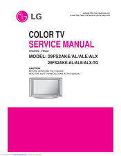 LG 29FS2AL Service Manual