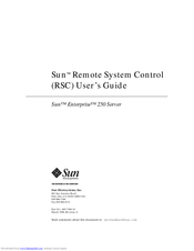 Sun Microsystems RSC User Manual