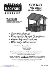Backyard discovery SCENIC 36013 Owner's Manual