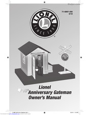 Lionel 75th Anniversary Gateman Owner's Manual