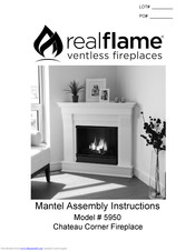 Real Flame Chateau 5950 Mantel Assembly Instructions
