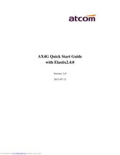 ATCOM AX-4G Quick Start Manual