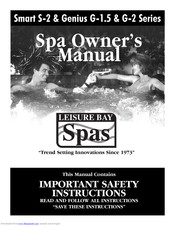 Spas Genius G-2 Owner's Manual