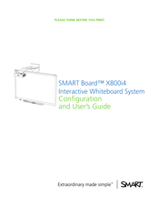 SMART Board Board X800i4 Configuration And User's Manual