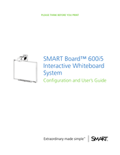 SMART Board Board 600i5 Configuration And User's Manual