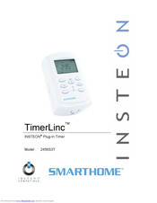 INSTEON TimerLinc 2456S3T Owner's Manual