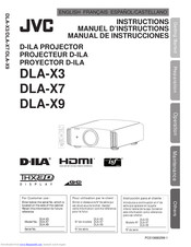 Jvc DLA-X3 Instructions Manual