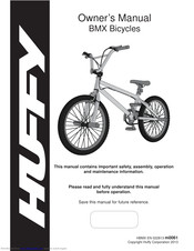 Huffy BMX bicycles Owner's Manual