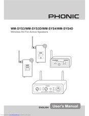 PHONIC WM-SYS3 User Manual