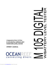 Ocean Reef M 105 Owner's Manual