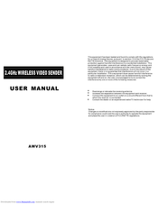 Airwave AWV315 User Manual