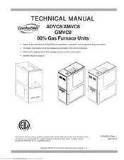ComfortNET ADVC8 Technical Manual