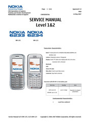 Nokia 6234 RM-123 Service Manual