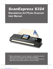 Mustek ScanExpress S324 User Manual