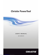 Christie PowerTool User Manual