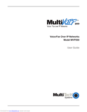 Multitech MultiVOIP 200 User Manual