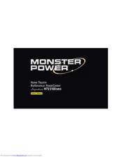 Monster Power Signature HTS 5100 MKII Owner's Manual