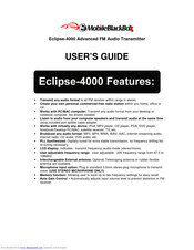 MobileBlackBox Eclipse-4000 User Manual