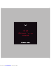 Meridian HD621 User Manual