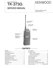 Kenwood TK-373G Service Manual