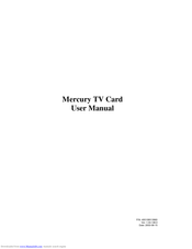 Kobian Mercury TV Card User Manual