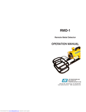 JW Fishers RMD-1 Operation Manual