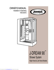 Jacuzzi J-DREAM 90 Owner's Manual