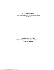 IBT Technologies CI7BM User Manual