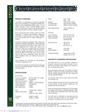 LA Audio G400 Product Overview And Specifications