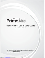 PrimeAire PA5010E Use & Care Manual