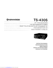 Kenwood TS-430S Instruction Manual